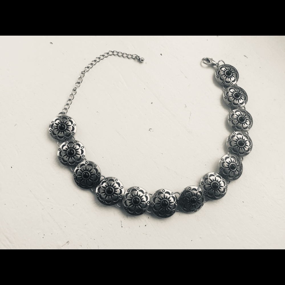 Boho choker necklace